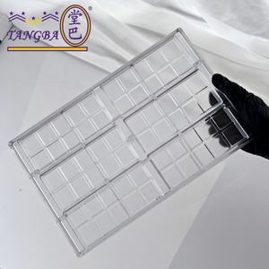 Moules en <span class=keywords><strong>polycarbonate</strong></span> à grande <span class=keywords><strong>plaque</strong></span> Tangba Moules à chocolat à carreaux faciles à nettoyer Moules à PC faits à la main bricolage - Product Image 6
