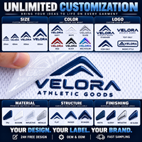 Étiquette thermocollante personnalisée en PVC, écologique, résistante à la décoloration, extensible, certifiée 100% inspectée, en rouleau imprimé
