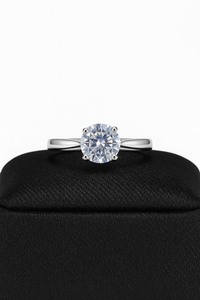 Anillo de diamante personalizado de 1 quilate con certificado IGI de oro de 18 quilates - Product Image 2