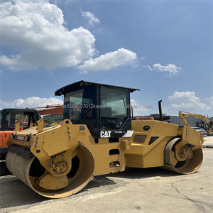 Rodillo de carretera hidráulico Caterpillar 2020 usado, modelo, motor diésel de 185kw, núcleo de Motor confiable, envío gratis - Product Image 3