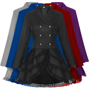 Disfraz gótico de Halloween para mujer, personaje Echo, talla grande, <span class=keywords><strong>ropa</strong></span> corta de encaje para actuaciones en escenario - Product Image 1