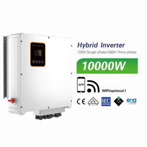 Énergycreative EU – onduleur hybride, monophasé, 5kw, 3 phases, 10kw, ESS, 2 MPPT, onduleur solaire, livraison gratuite