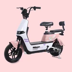 2024 bicicleta eléctrica de gran venta <span class=keywords><strong>QCM</strong></span> 500W motor neumático 14 pulgadas de largo alcance 48V bicicleta eléctrica de litio para mayorista - Product Image 5