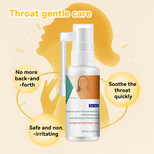 สเปรย์สำหรับดูแล<span class=keywords><strong>คอ</strong></span>ในสต็อก-สเปรย์50มล. สำหรับบรรเทาอาการแห้งคันลำ<span class=keywords><strong>คอ</strong></span>มีเสมหะไอและความรุนแรง - Product Image 5
