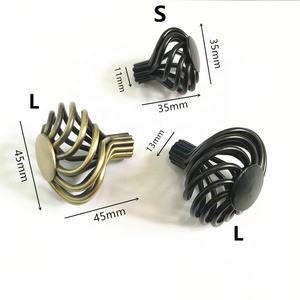 Cx076 punho moderno de gaveta do armário do armário da moda da europa do metal do zinco moderno - Product Image 5