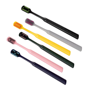 [KNK] KKP-D Cepillo de Dientes Cónico para Adultos de Alta Calidad con Mango Ergonómico, Cerdas Suaves de Nylon y Mango de Plástico para una Sonrisa Saludable y Uso Doméstico - Product Image 1