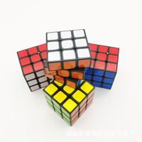 Cube de vitesse de bonne qualité en matériau écologique, casse-tête, puzzle de correspondance des couleurs, jouet sensoriel, cube magique 3*3