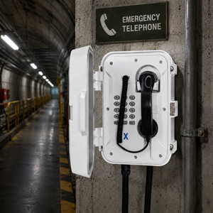 Téléphone extérieur composite SMC pour usine, tunnel, port, anti-corrosion, couleur personnalisée, téléphone industriel étanche - Product Image 5