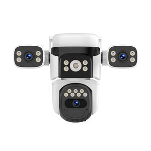 Real 4 obiettivo Smart Camera visione notturna <span class=keywords><strong>50</strong></span> metri telecamera di sicurezza a casa supporto 256GB di stoccaggio casa WIFI Smart PTZ Camera - Product Image 1