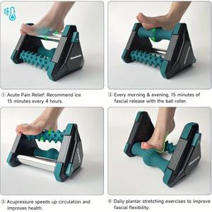 Masajeador de pies para tratar la fascitis <span class=keywords><strong>plantar</strong></span> y aliviar el dolor, dispositivo de entrenamiento de masaje - Product Image 3