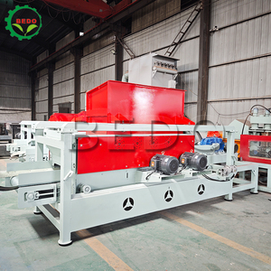 Machine de rasage de bois de bûche professionnelle PLC fermes de poulet automatiques machine de rasage de bois utilisée avec un prix compétitif - Product Image 1