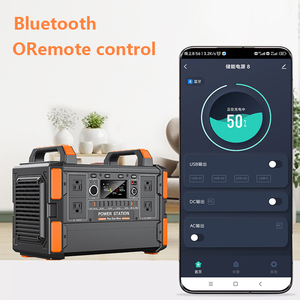 Xách tay 1200 Wát Trạm điện 220V Kit năng lượng mặt trời với pin máy phát điện năng lượng mặt trời bảng điều khiển 2048wh MPPT đèn pin cho ngoài trời khẩn cấp - Product Image 5