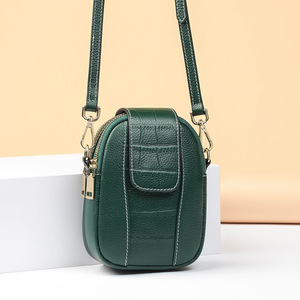 Nuevo Bolso de Mano de Cuero Vacuno de Lujo para Mujer, Bolsos de Mano de Cuero Genuino para Dama - Product Image 1