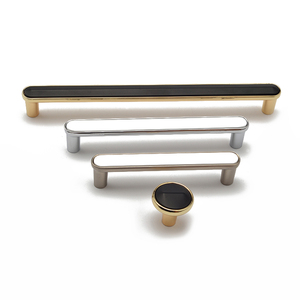 2021 New Arrival Double Color <strong>Chest</strong> <strong>of</strong> <strong>Drawer</strong> Pulls Cupboard Cabinet Handles Gold Door <strong>Knob</strong> - Product Image 1