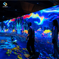 Projection 3D immersive pour restaurants, musées et expositions |   Projecteurs interactifs immersifs pour la décoration