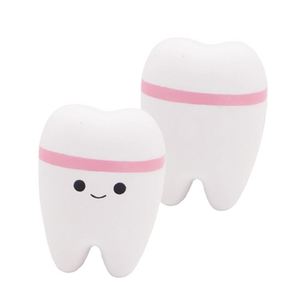 Juguete de Dientes con Forma de Dibujo Animado y Logotipo Personalizado, Juguete Antiestrés de Subida Lenta, Promocional para Consultorio Dental - Product Image 1