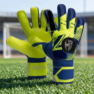 Gants de gardien de but en caoutchouc haute densité de qualité supérieure, nouvelle arrivée, meilleur choix pour les joueurs de football, vêtements de football en silicone de haute qualité - Product Image 2