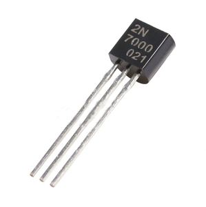 Transistors originaux 2N7000 TO-92 Transistor MOSFET canal N 0.3A/60V 2N7000 - Product Image 1