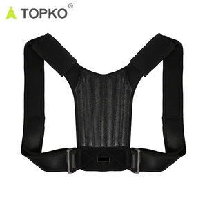女性と男性のためのTOPKO調整可能姿勢矯正カスタムロゴフィットネスベルト上下腰痛緩和バックブレース - Product Image 3