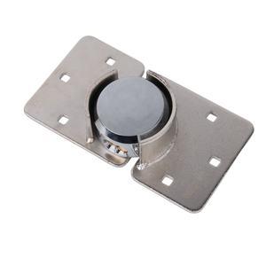 Precio de fábrica Cerradura de puerta de vidrio inferior de acero sólido cromado Candados de camión de piso En stock - Product Image 2