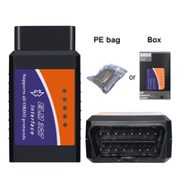 Escáner de Diagnóstico Universal ELM327 BT OBD2 para Automóviles, Lector de Códigos V1.5, Herramienta de Verificación de Fallas del Motor para Q5, Corolla, X3, Plástico, 12V, 12 Meses