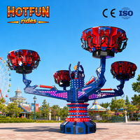 Manèges Hotfun Energy Claw Rides 32 places, équipement de parc d'attractions extérieur, manèges Energy Storm pour grands projets de fêtes foraines