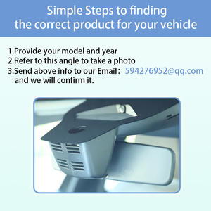 Caméra embarquée HD 4K pour Citroën <span class=keywords><strong>C5</strong></span> X avec deux objectifs DVR avant et arrière, GPS, Plug and Play - Product Image 6