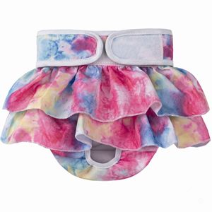 Couches lavables réutilisables de qualité supérieure pour chiennes (lot de <span class=keywords><strong>3</strong></span>) – Très absorbantes, grande <span class=keywords><strong>taille</strong></span>, pour incontinence post-partum et dressage de chiots - Product Image 2