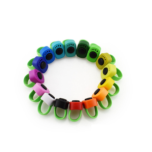 Pet Training <span class=keywords><strong>Clicker</strong></span> mit Fingerring Puppy Essentials für das Verhaltens training, tragbare Tier bedarf für Hunde zubehör - Product Image 1