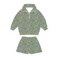 Ensemble de vêtements pour enfants style occidental 2026 – Le meilleur de la mode, ensemble deux pièces doux pour la peau pour bébés et jeunes enfants