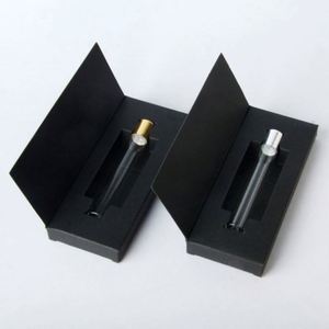 OEM Private Label Square Glass 10ml Roll on Perfume Bottle Tube with Box Custom Color High Quality Screen Printing Fast Delivery - Product Image 3
