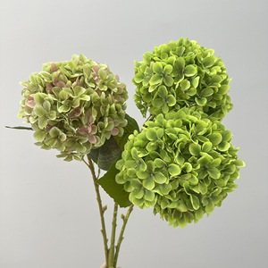 Hortensia Artificial Meng Jie, Tallo Único, Color Morado, Flor de Plástico para Decoración de Mesa de Salón - Product Image 3