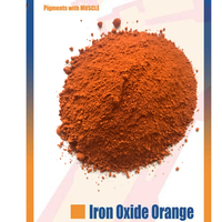Pigment d'oxyde de fer orange 9999 Coloration des sols de construction, peinture pour bâtiments en ciment, mur extérieur