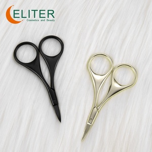 Eliter, en Stock, hoja afilada dorada, tijeras rusas para cutículas de acero inoxidable, tijeras para cortar uñas, tijeras profesionales para uñas - Product Image 4
