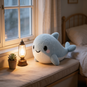 Vente en gros et au détail : <span class=keywords><strong>Peluche</strong></span> géante de <span class=keywords><strong>dauphin</strong></span> mignonne et douce, brodée, pour enfants, thème animal marin, idéale pour un anniversaire - Product Image 4