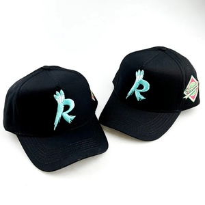 High Quality Sporty 6 Panel <b>Waterproof</b> Cotton 3D Embroidery Fruit Design Custom Fitted Frame Metal Buckle Snapback Baseball <b>Cap</b> - Product Image 3