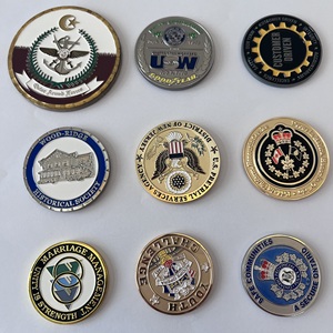 Cruz PLATEADA Impresión en relieve aleación de zinc ESCULTURA Vietnam Decoración del hogar adornos de esmalte suave plano - Product Image 6