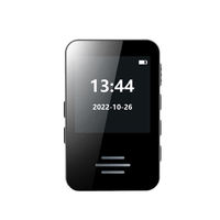 Reproductor MP3 de 2.4 Pulgadas con Bluetooth, Clip Trasero, Libro Electrónico, Altavoz Integrado, Reproducción de Video, Grabación, Audio HiFi y Batería de Larga Duración
