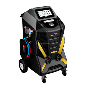 Machine de recyclage et de remplissage d'huile de compresseur et de réfrigérant de climatisation X-568 R134a/Machine de nettoyage et de rinçage de ligne de tuyau - Product Image 2