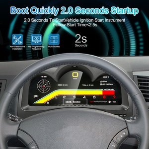 Navihua <b>Car</b> <b>Digital</b> Cluster 12.3 Inch LCD Dashboard Panel Instrument <b>Speedometer</b> <b>for</b> Toyota Fortuner Hilux Vigo 2005-2015 - Product Image 5