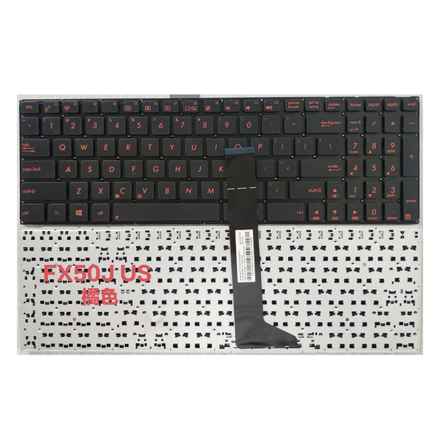 Laptop US TR TW Layout Laptop Keyboard for ASUS FX50 FX50J GX50J X550 Series Replacement Laptop Keyboard Built-in Keyboard