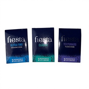 Los Mejores Condones Delgados Lubricados Super Ribbed con Sabor a Menta - Product Image 4