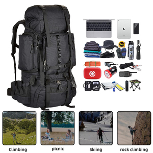 Tactical <b>Backpack</b> for Men Waterproof Hiking Hunting Pack with MOLLE System Adjustable <b>Backpack</b> Survival Compartment - Product Image 5