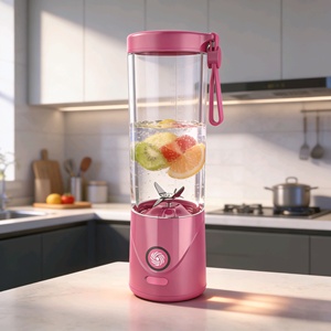 550ML Personal Portable Blender, Rechargeable Electric Juicer, Compact Fruit Mixer for Outdoor Picnic Fitness Daily Use - Product Image 1