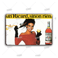 En Gros Panneaux Muraux Décoratifs en Étain Métallique Vintage Personnalisés avec Impression UV pour Bar, Pub, Grotte de l'Homme, Boissons – Plaques Métalliques à Faible MOQ