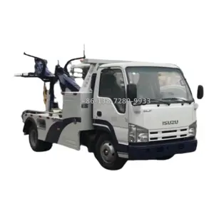 Mejor venta ISUZU 4x2 6T Traffic Tow Truck Wrecker Road Rescue Vehicle Towing Wrecker Truck Fabricante