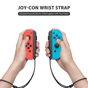 Contrôleur main bande corde lanière pour Nintendo <span class=keywords><strong>Switch</strong></span> Joy-con dragonne bracelet accessoires de jeu - Product Image 5