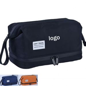 <b>Men</b> <b>Toiletries</b> Portable Travel Cosmetics Large Capacity Waterproof Cosmetic <b>Bag</b> Business Trip Storage Promotion Logo - Product Image 1