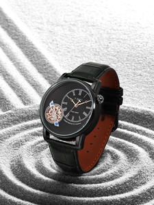 Montre d'affaires pour homme TOMI T103, bracelet en cuir, cadran à quartz, modèle 2026, vente chaude - Product Image 2
