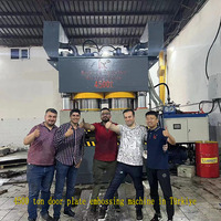 Machine de gaufrage de panneau de porte Bai Xing4500TON/Machine de gaufrage de porte en acier